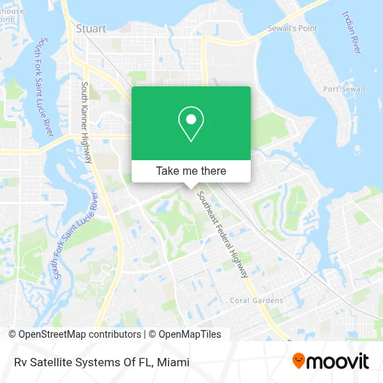 Rv Satellite Systems Of FL map