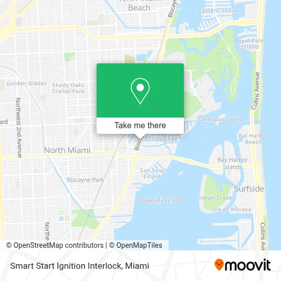 Smart Start Ignition Interlock map