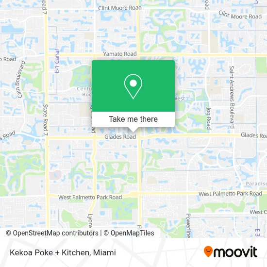 Kekoa Poke + Kitchen map