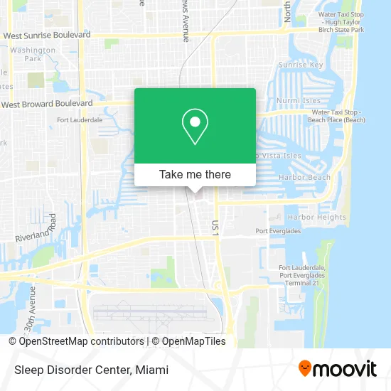 Sleep Disorder Center map