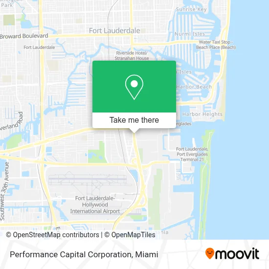Performance Capital Corporation map