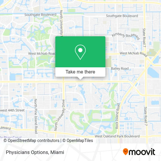 Physicians Options map
