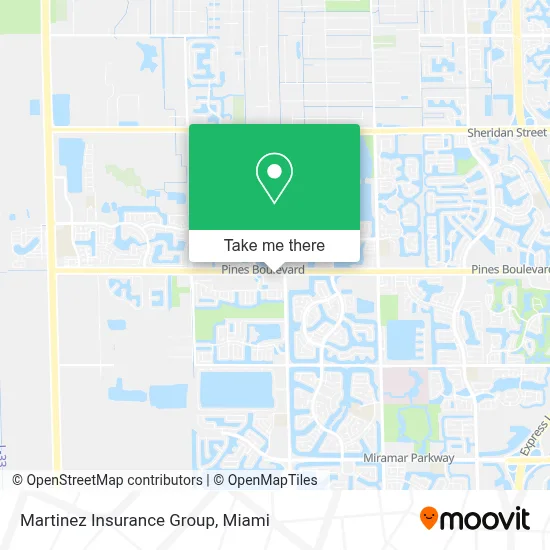 Martinez Insurance Group map