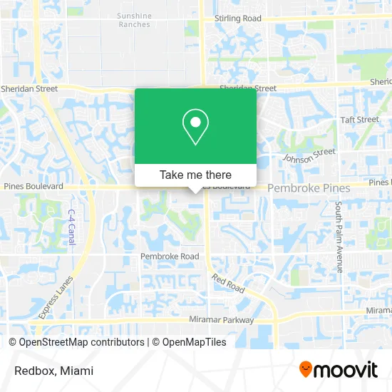 Redbox map