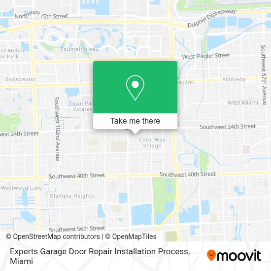 Experts Garage Door Repair Installation Process map