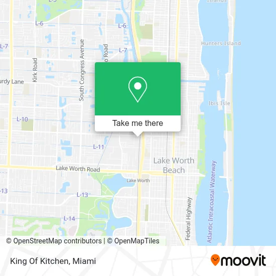 King Of Kitchen map