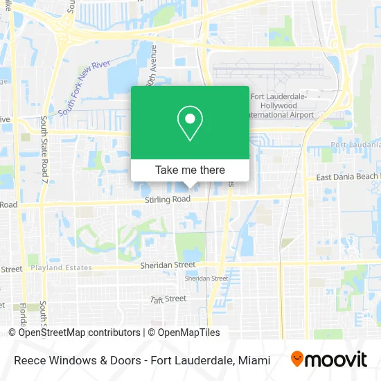 Reece Windows & Doors - Fort Lauderdale map