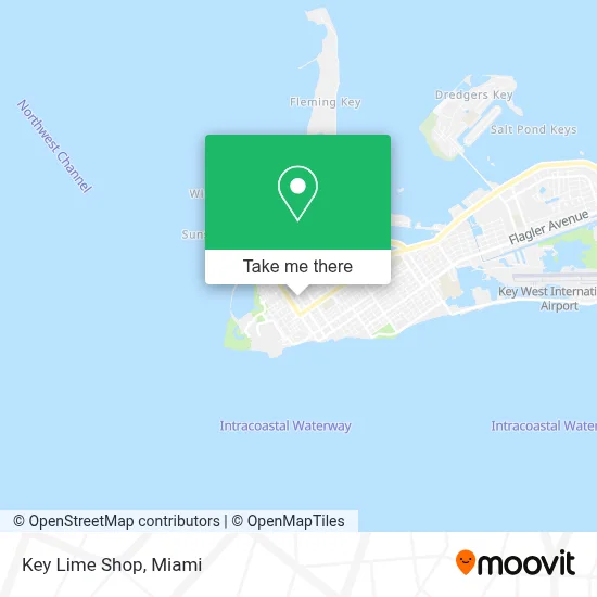 Key Lime Shop map
