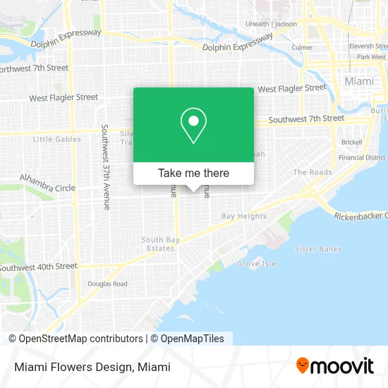 Miami Flowers Design map