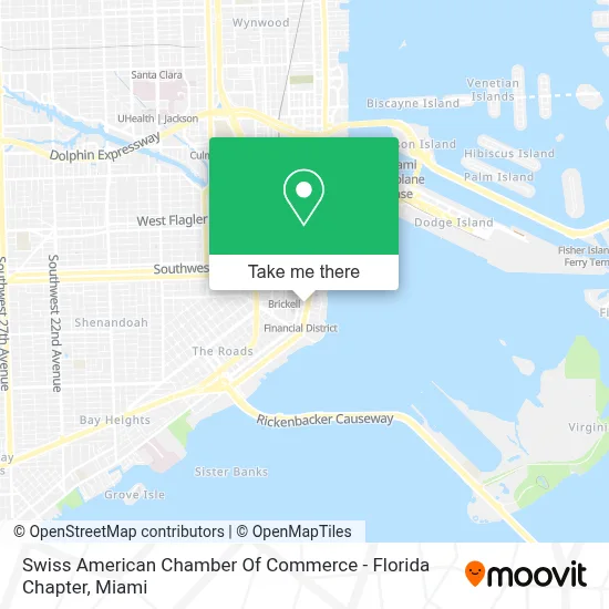 Swiss American Chamber Of Commerce - Florida Chapter map