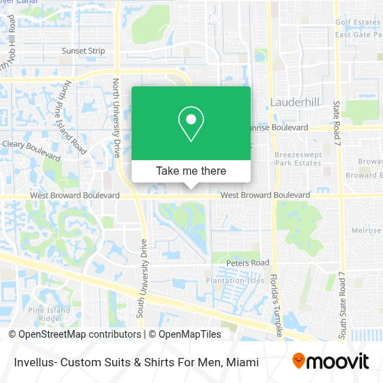 Invellus- Custom Suits & Shirts For Men map