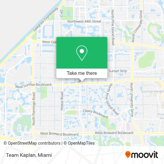 Team Kaplan map