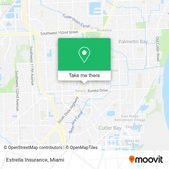 Estrella Insurance map