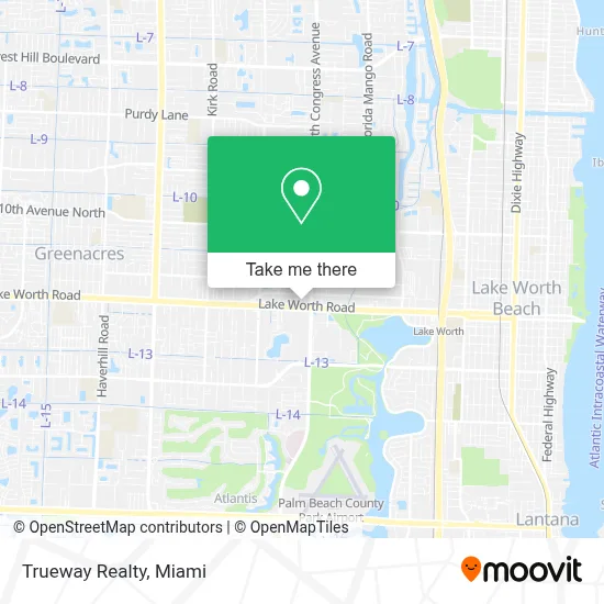 Trueway Realty map