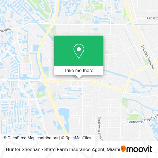 Hunter Sheehan - State Farm Insurance Agent map