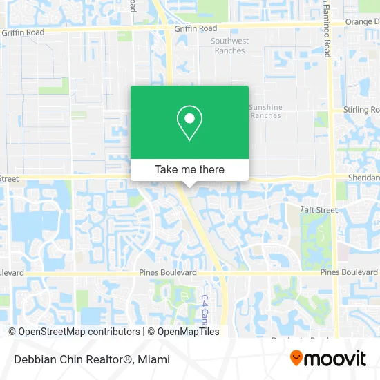 Debbian Chin Realtor® map
