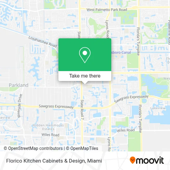 Florico Kitchen Cabinets & Design map