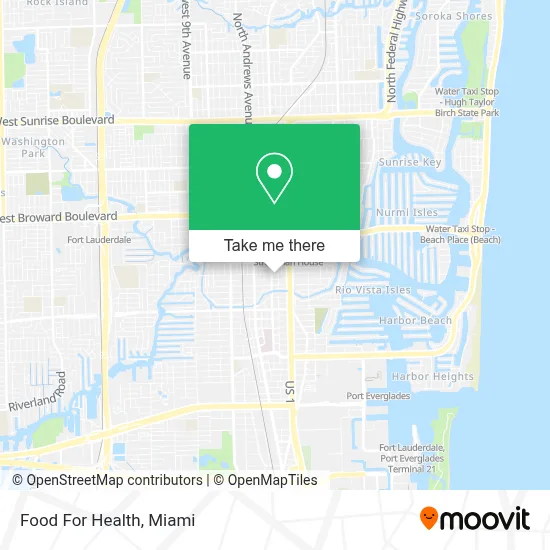 Food For Health map