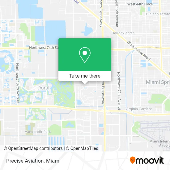 Precise Aviation map