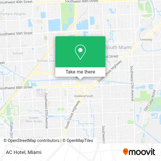Ac Hotel map