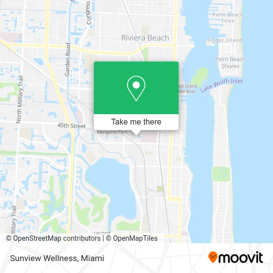 Sunview Wellness map