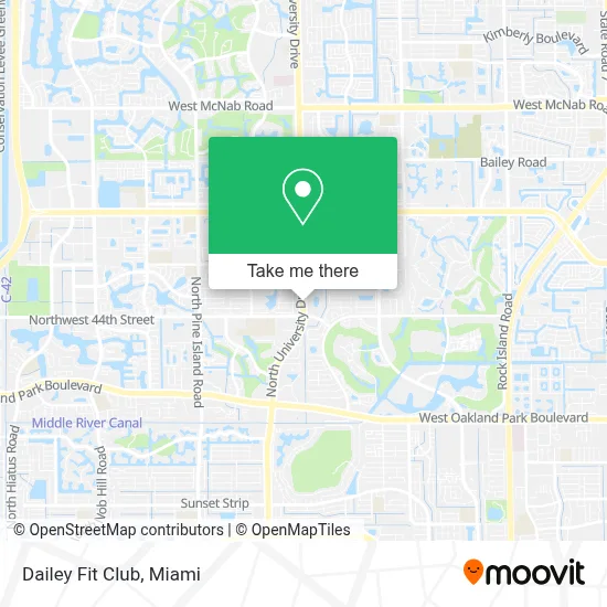 Dailey Fit Club map