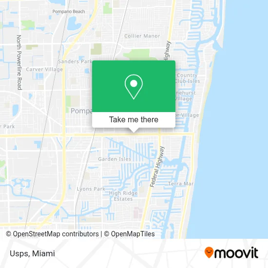 Usps map