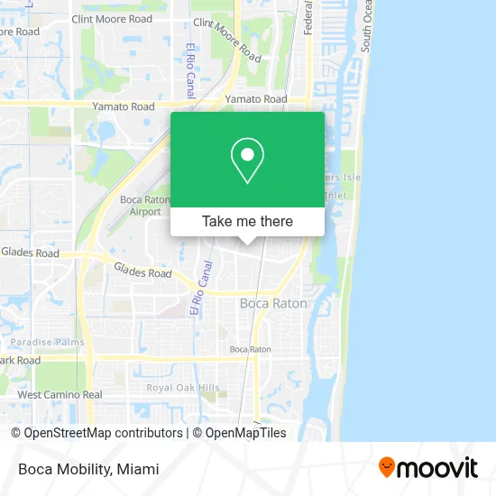 Boca Mobility map