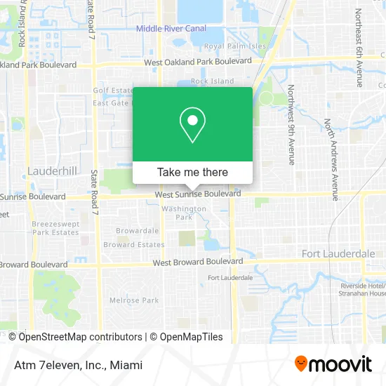Atm 7eleven, Inc. map