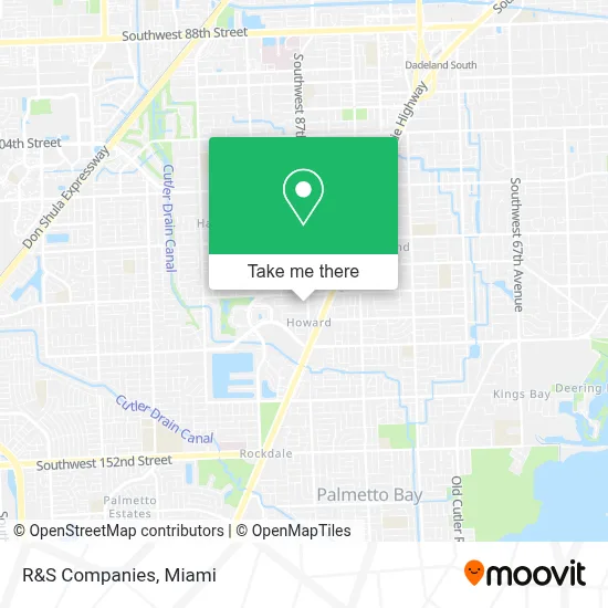 R&S Companies map