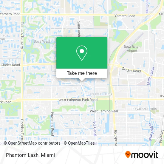 Phantom Lash map