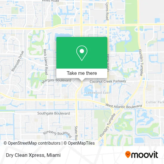 Dry Clean Xpress map