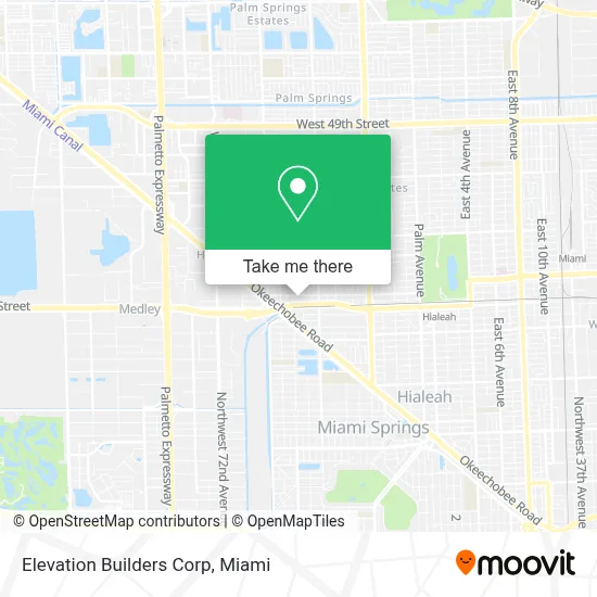 Elevation Builders Corp map