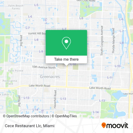 Cece Restaurant Llc map