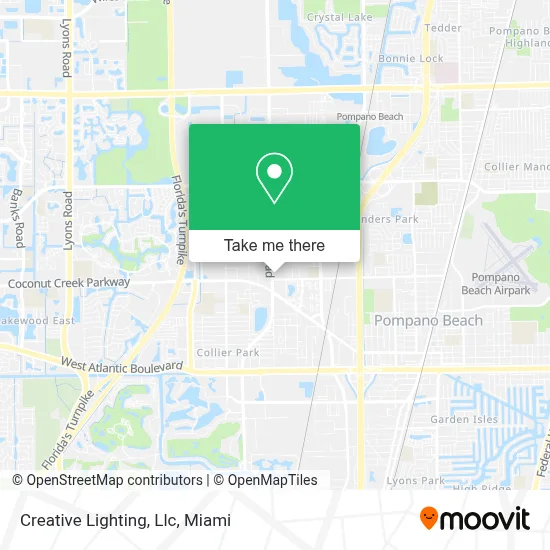 Creative Lighting, Llc map