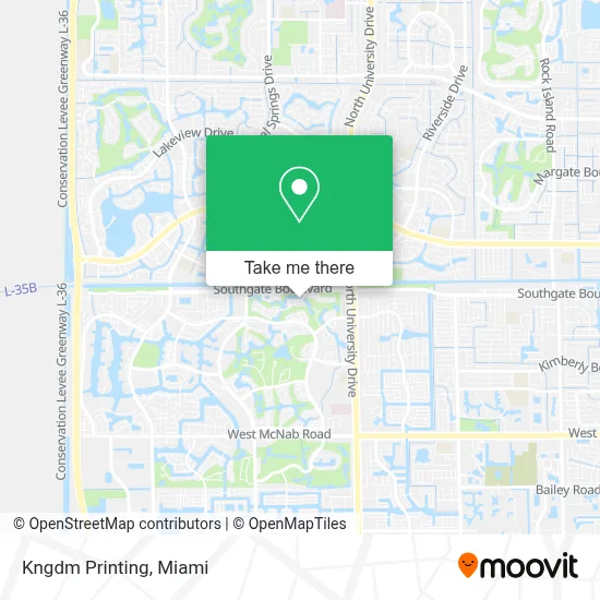 Kngdm Printing map