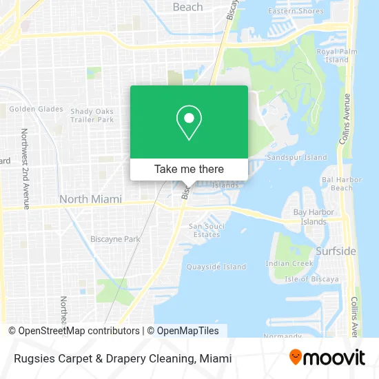 Rugsies Carpet & Drapery Cleaning map