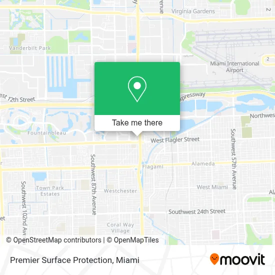 Premier Surface Protection map