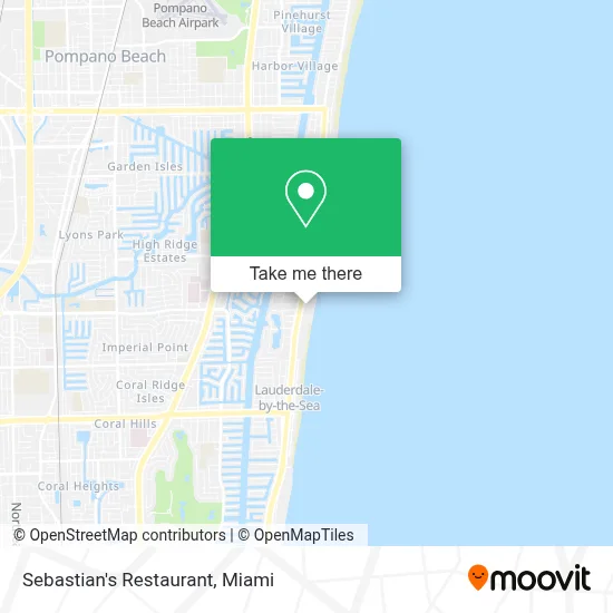 Sebastian's Restaurant map