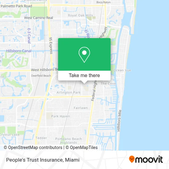 People's Trust Insurance map
