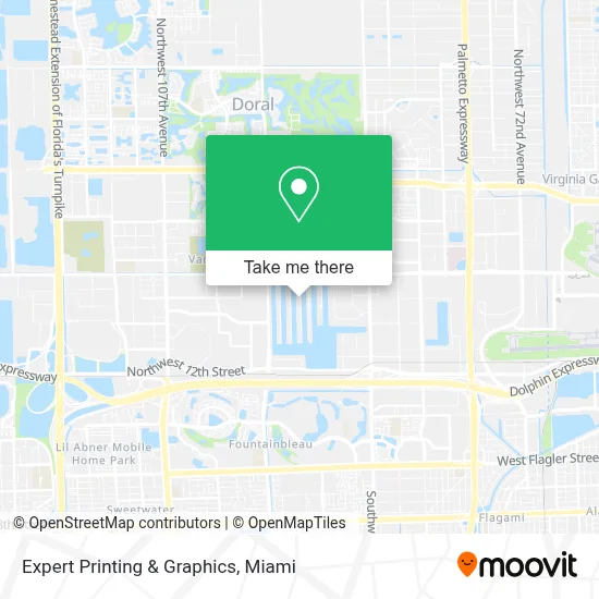 Expert Printing & Graphics map