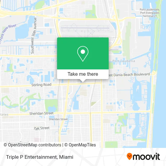 Triple P Entertainment map