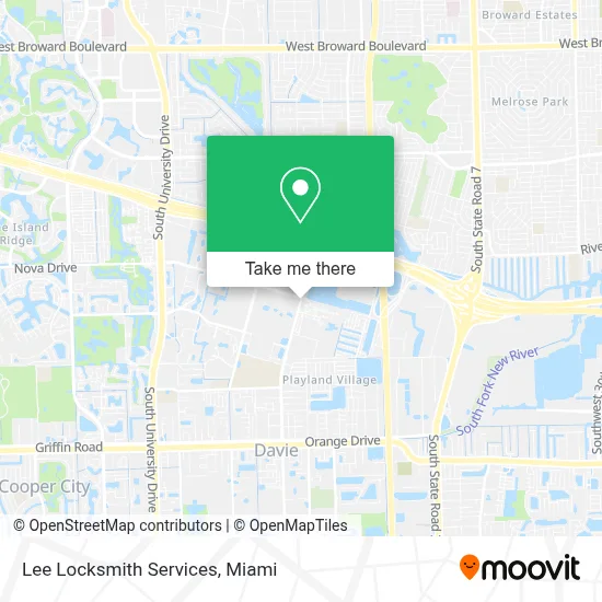 Lee Locksmith Services map