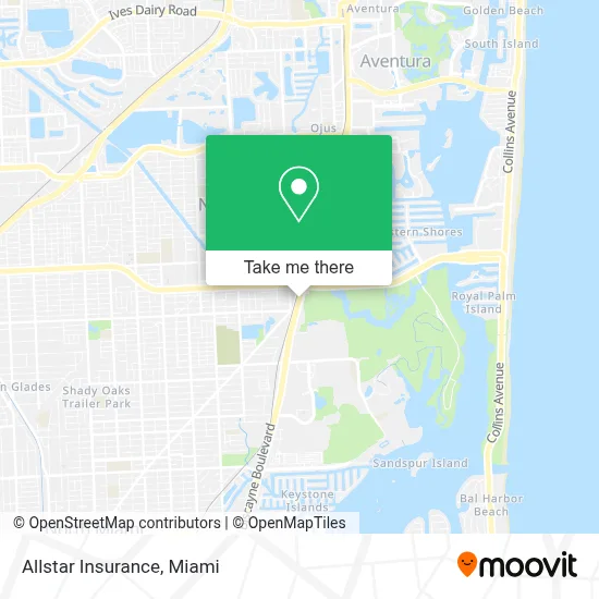 Allstar Insurance map