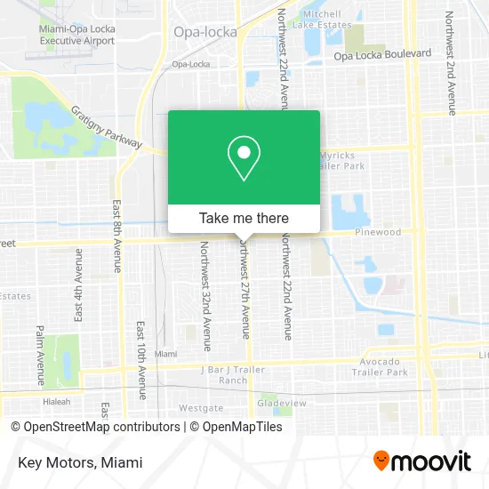 Key Motors map