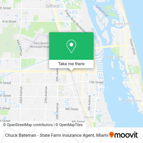 Chuck Bateman - State Farm Insurance Agent map