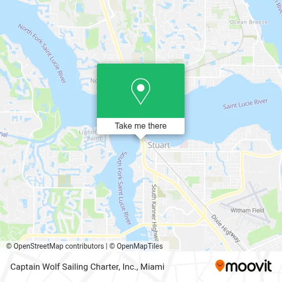 Captain Wolf Sailing Charter, Inc. map