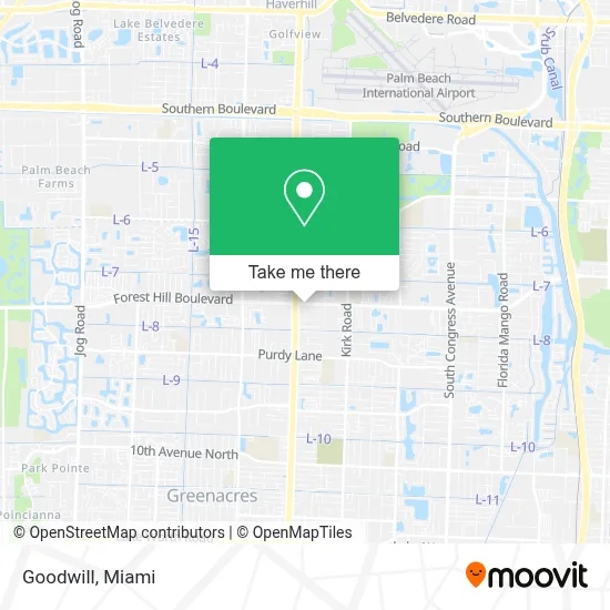 Goodwill map