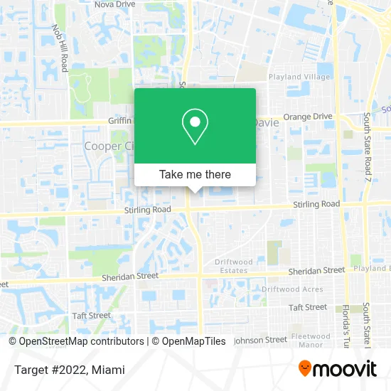 Target #2022 map