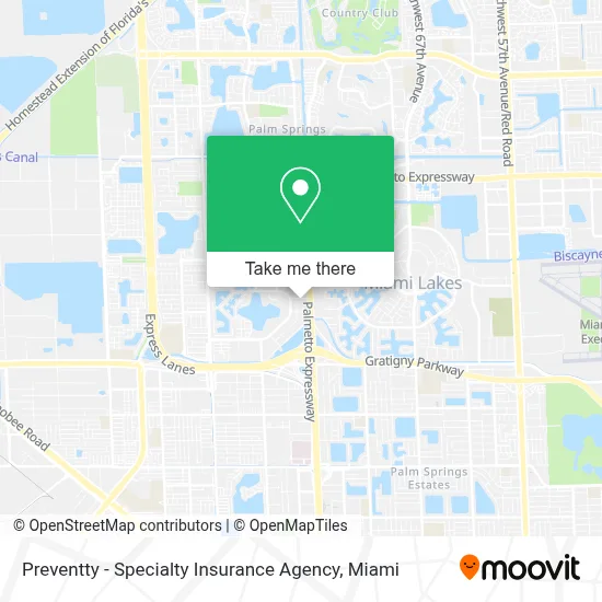 Preventty - Specialty Insurance Agency map